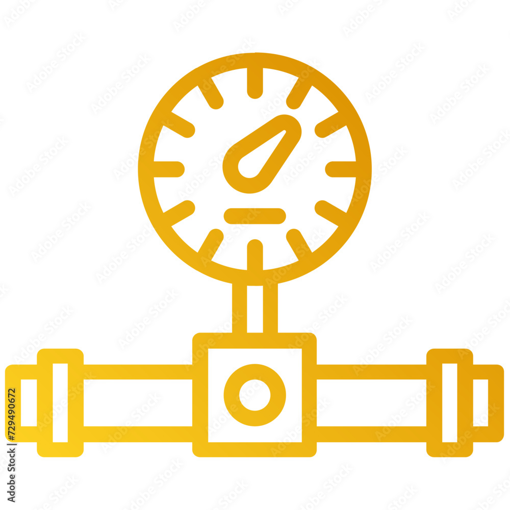 Obraz premium Gauge vector design icon.svg