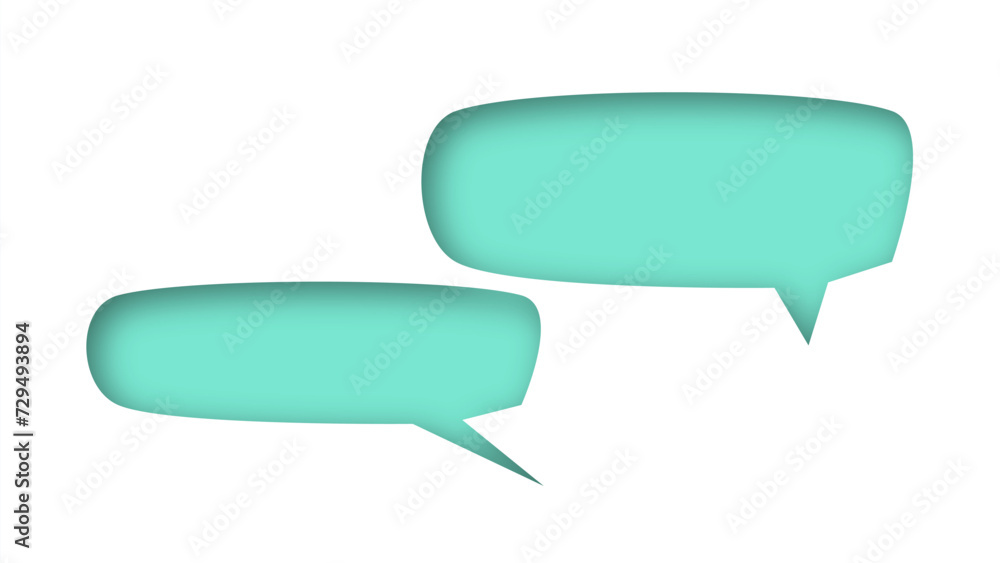 speech bubble shape with white background. space for text. abstract blank area for rill text of font. speech bubble shape with white background. space for text. abstract blank area for rill text of font.