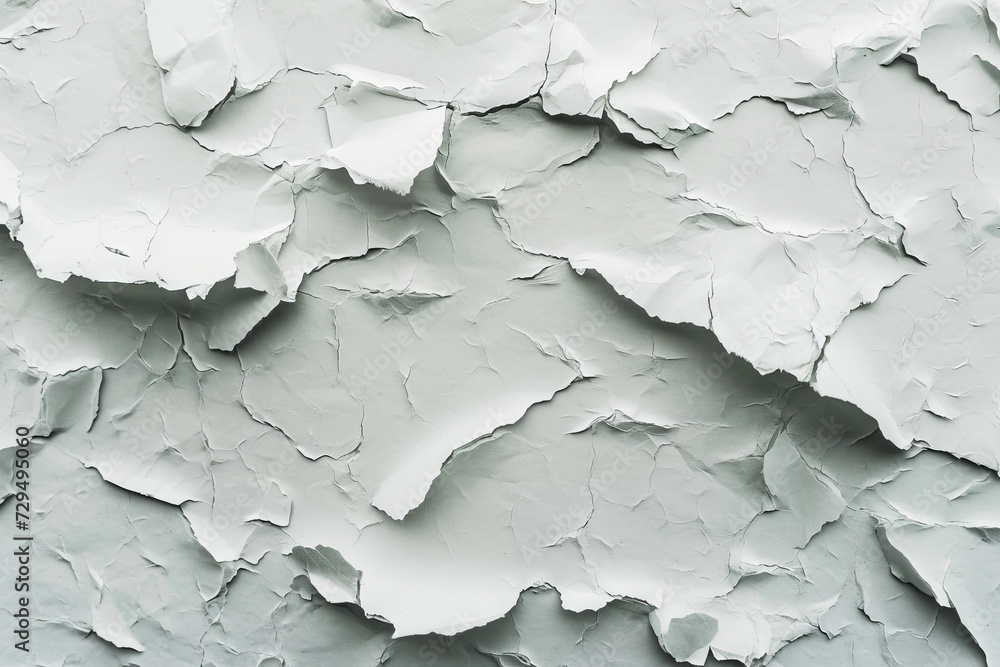 A White Wall With Peeling Paint A White Wall With Peeling Paint