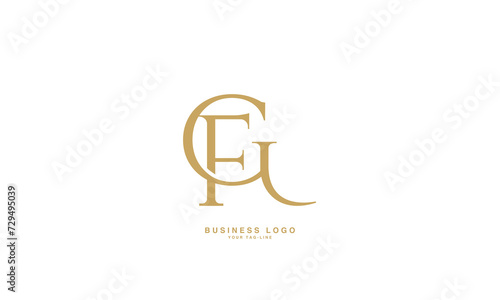 GF, FG, G, F, Abstract Letters Logo Monogram