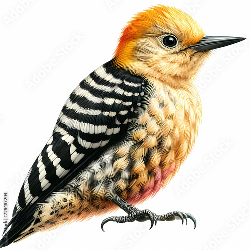 woodpecker real life in detail image clipart photo