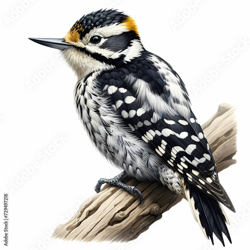 woodpecker real life in detail image clipart photo
