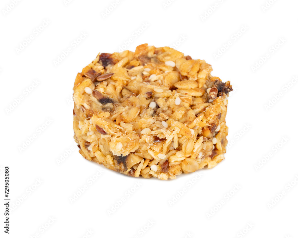 Granola cookies isolated Granola cookies isolated