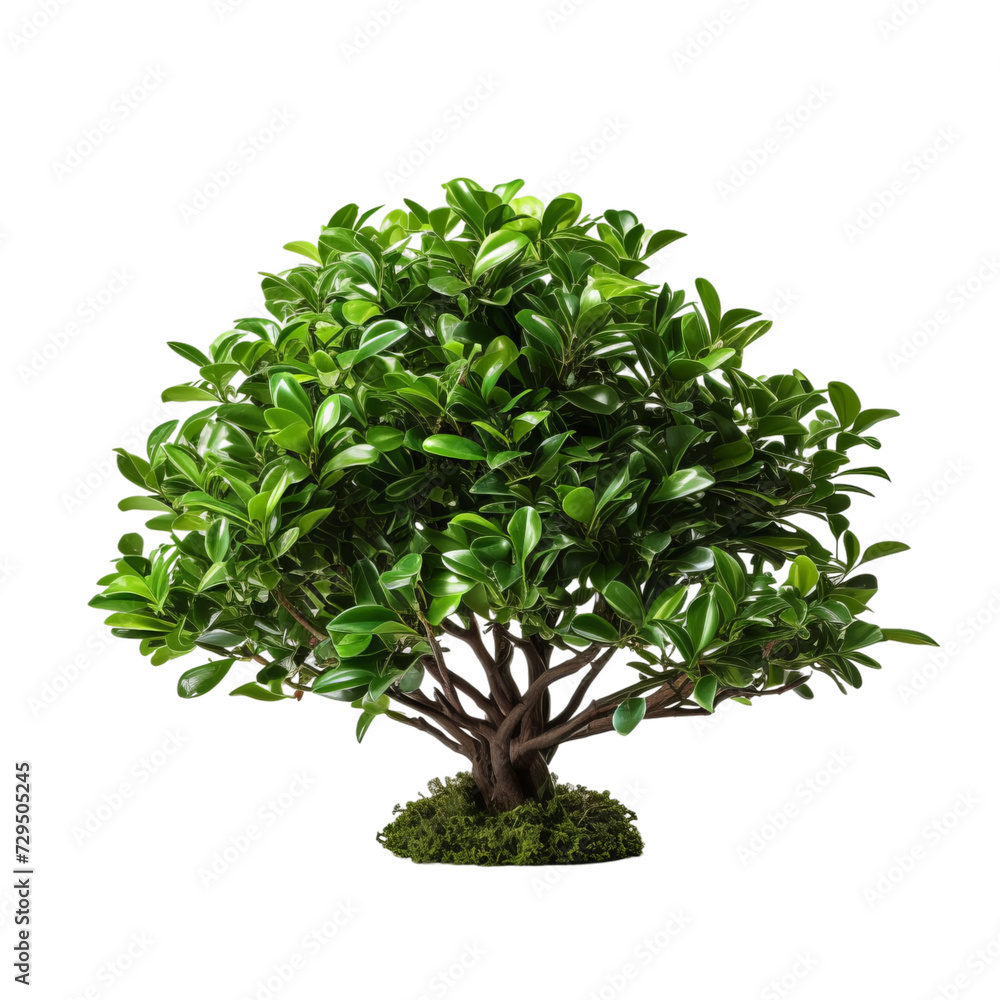 Naklejka premium tree isolated on white background