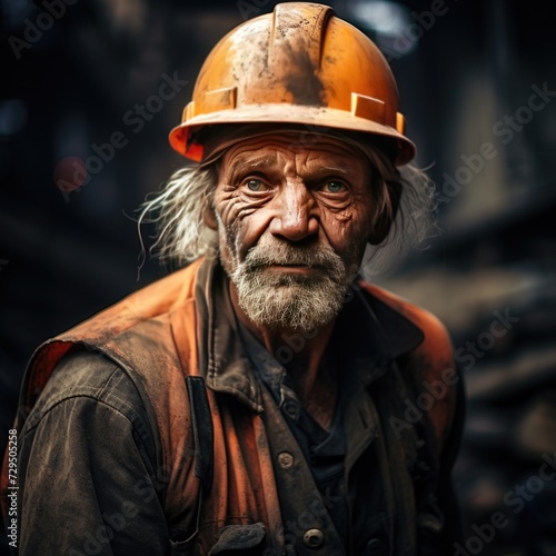  Old construction worker