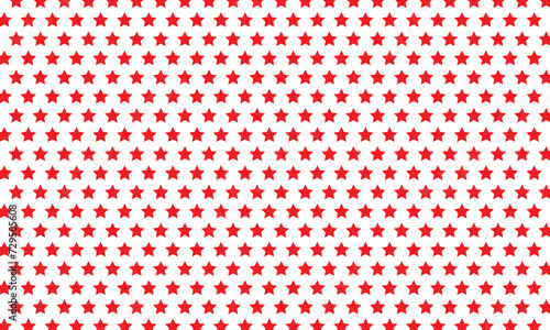 abstract seamless red star pattern.