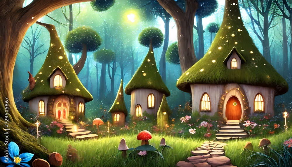 Fototapeta premium fairy tale forest