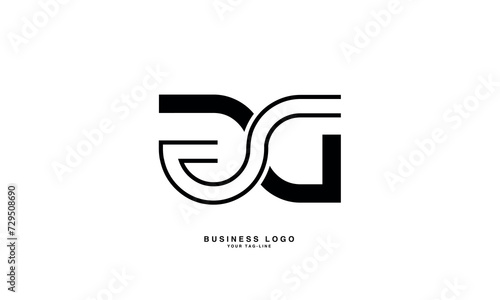 GD, DG, G, D, Abstract Letters Logo Monogram