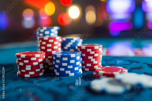 Classic Casino Roulette Table