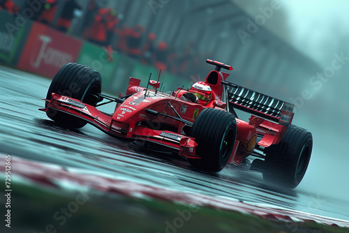 Dynamic Motion: Formula 1 Speedsters © Andrii 