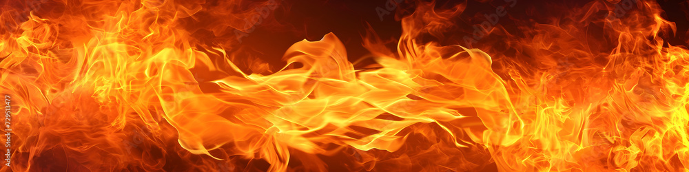 fire flames background. background, horizontal, landing page, banner. abstract fire flames background. background, horizontal, landing page, banner. abstract