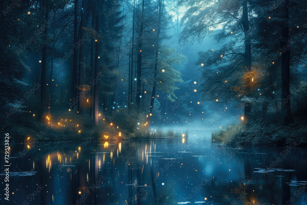 Glimmering Waters: A Fairy Tale Forest Retreat Glimmering Waters: A Fairy Tale Forest Retreat