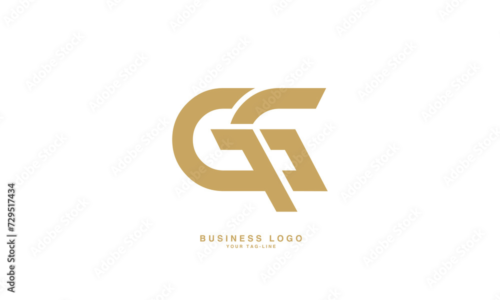 G, GG, Abstract Letters Logo Monogram G, GG, Abstract Letters Logo Monogram