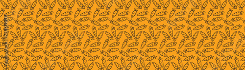 Carrot pattern background  