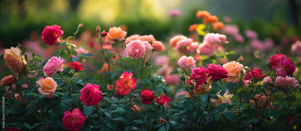 Immerse Yourself in the Enchantment of a Breathtaking Flower Haven - Where Vibrant Roses Blossom amidst Serene Nature Immerse Yourself in the Enchantment of a Breathtaking Flower Haven - Where Vibrant Roses Blossom amidst Serene Nature