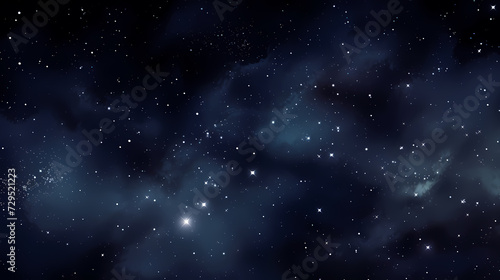 Gradient abstract stars background, starry night sky