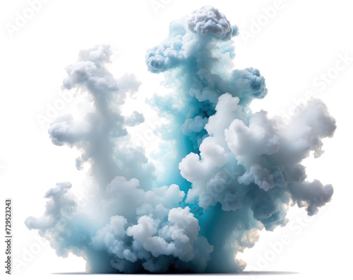 Blue Smoke Effect