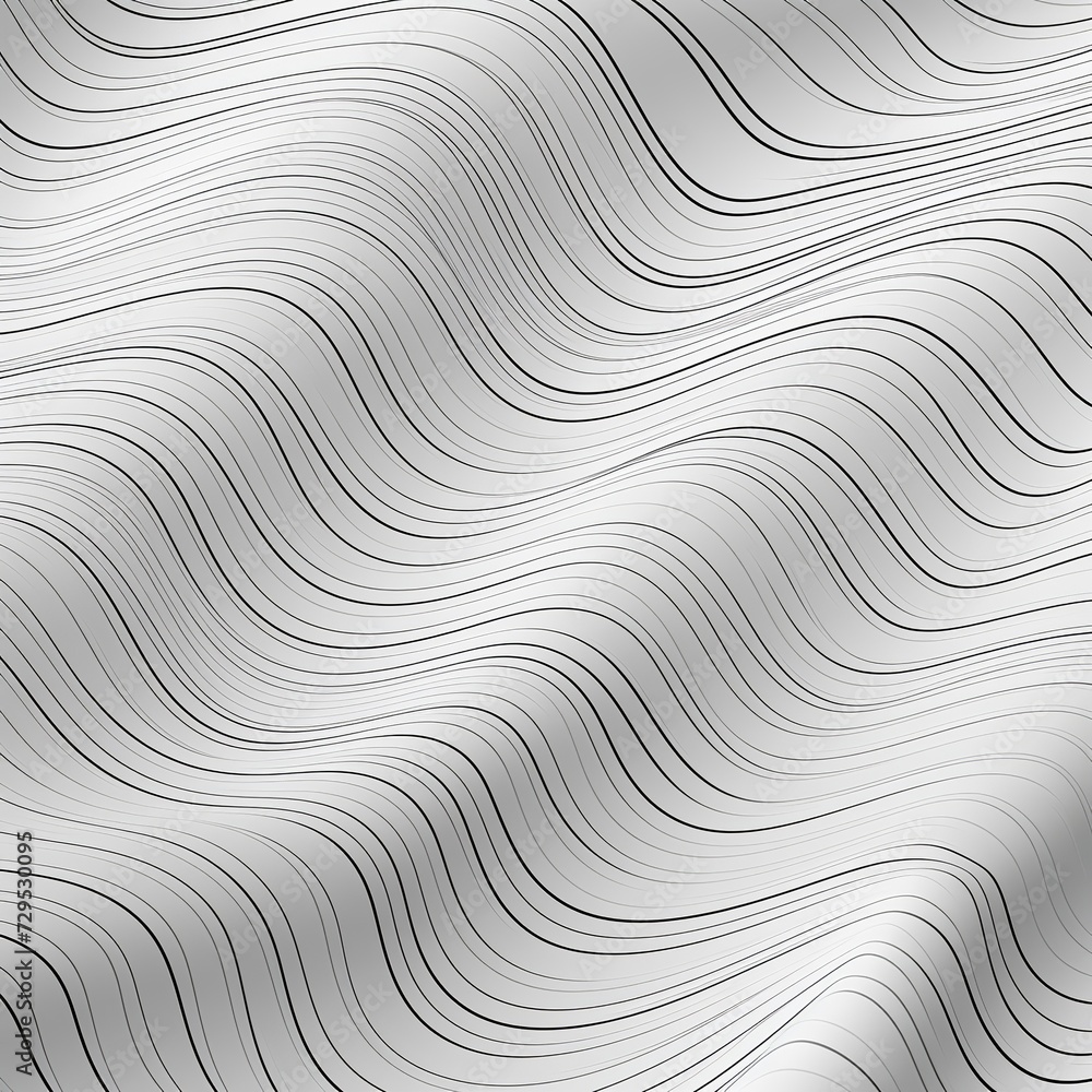 Abstract grey wave lines on transparent background. Technology, data science, geometric border pattern. Isolated on white background. Abstract grey wave lines on transparent background. Technology, data science, geometric border pattern. Isolated on white background.