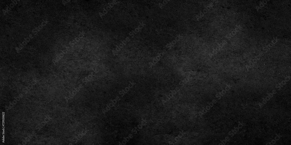Abstract design with old wall texture cement dark black and paper texture background. Realistic design are empty space of Studio dark room concrete wall grunge texture  .Grunge paper texture design .