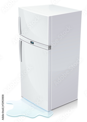 Refrigerator defrost (reflection and transparency)