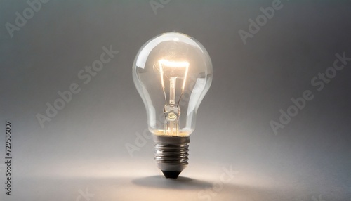 lightbulb on background
