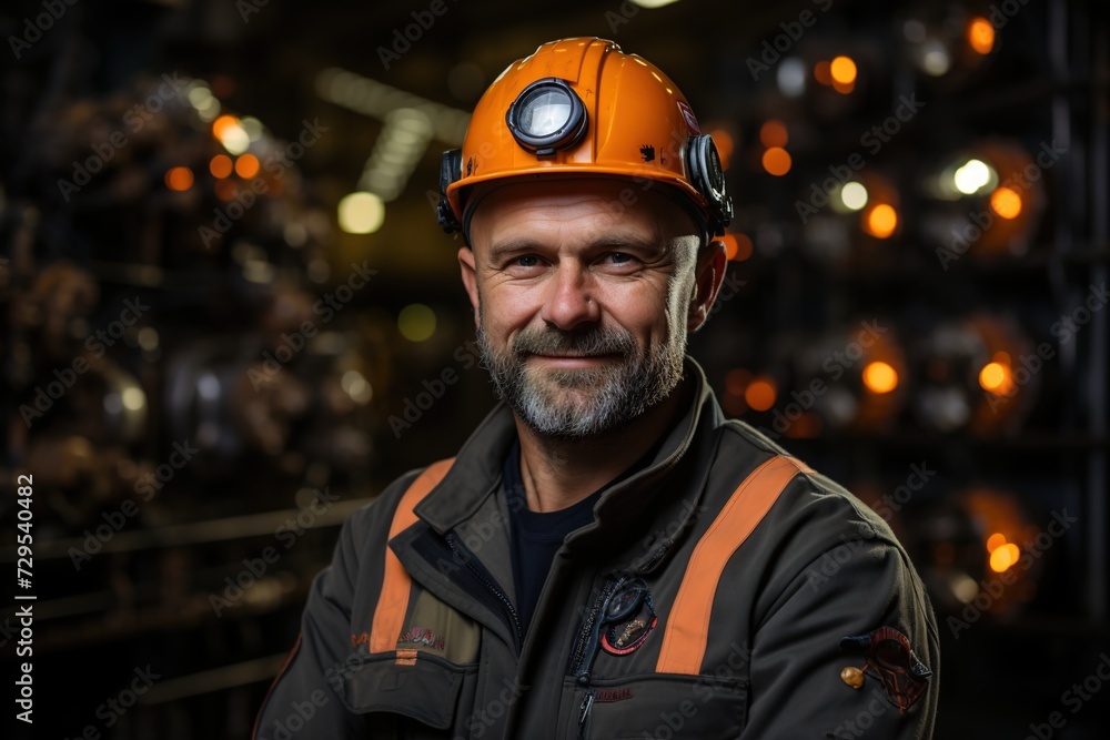 Crafting Perfection: The White Industry Maintenance Engineer in This Portrait Embodies Precision and Dedication in Industrial Maintenance Crafting Perfection: The White Industry Maintenance Engineer in This Portrait Embodies Precision and Dedication in Industrial Maintenance