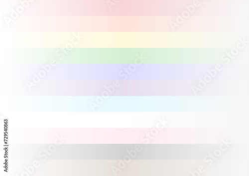 LGBT Pride Month. Pride Rainbow Background and Banner Template. Gay, Lesbian, Bisexual and Transgender Community. Vector Illustration. 