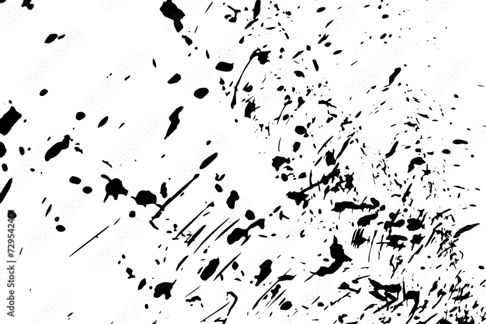 Fototapeta premium Rustic grunge vector texture with grain and stains. Abstract noise background. Weathered surface. Dirty and damaged. Detailed rough backdrop. Vector graphic illustration with transparent white. EPS10.