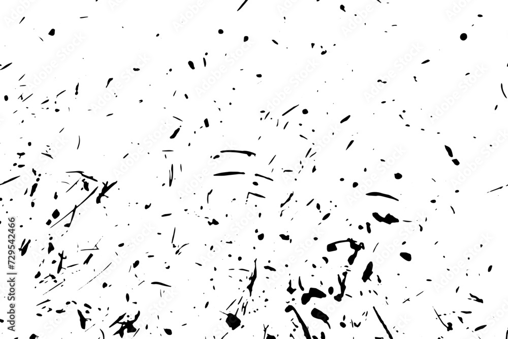 Obraz premium Rustic grunge vector texture with grain and stains. Abstract noise background. Weathered surface. Dirty and damaged. Detailed rough backdrop. Vector graphic illustration with transparent white. EPS10.