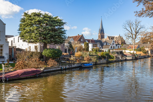 Small village - Breukelen, along the Vecht river.