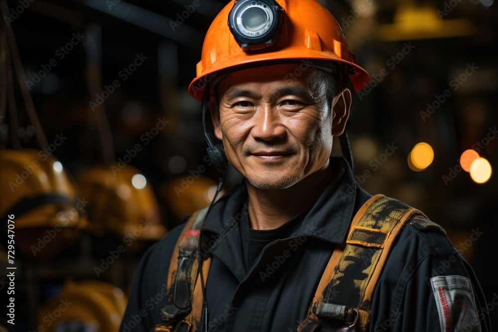 Technical Mastery: An Asian Industry Maintenance Engineer Stands as a Symbol of Technical Proficiency and Excellence in the Industrial Maintenance Field Technical Mastery: An Asian Industry Maintenance Engineer Stands as a Symbol of Technical Proficiency and Excellence in the Industrial Maintenance Field