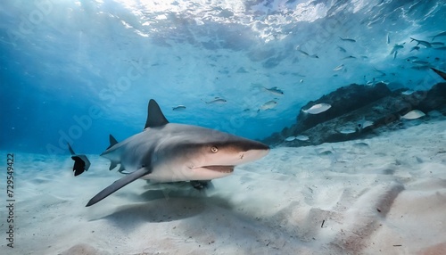 bull shark encounter at playa del carmen in mexico