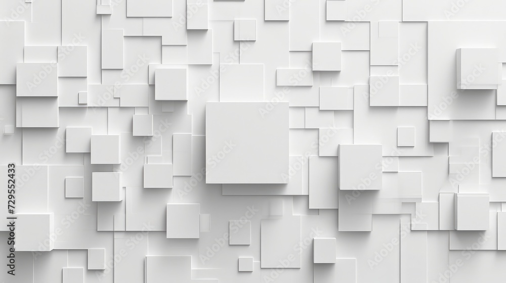 white square shapes on white background white square shapes on white background