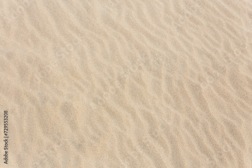 Desert sand pattern at afternoon