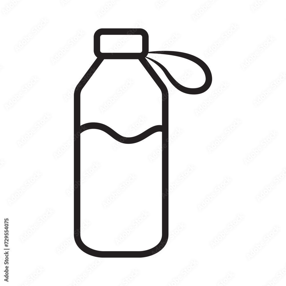 water bottle icon design vector template water bottle icon design vector template