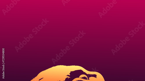 background illustration with stone motif