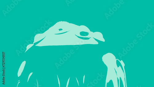 abstract background with simple motifs