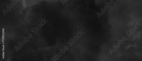 black and grey watercolor background. black background texture. gray black cloud background texture