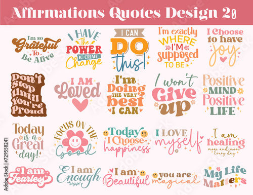 Affirmation SVG bundle, Self Love SVG bundle, Self Care SVG Bundle