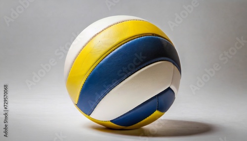 volleyball ball on white background