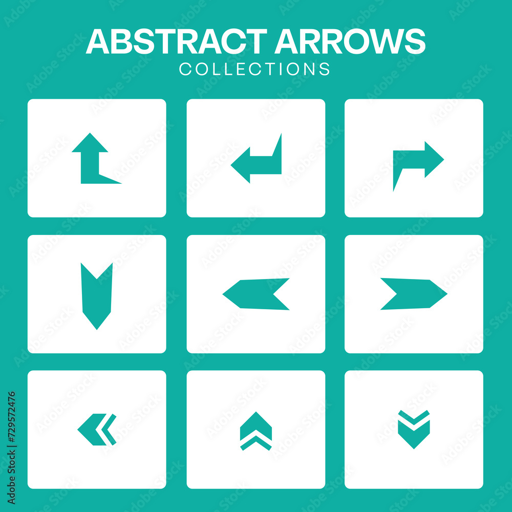 Arrow Icon Set Fully Editable HD Vector Arrows Template Arrow Icon Set Fully Editable HD Vector Arrows Template