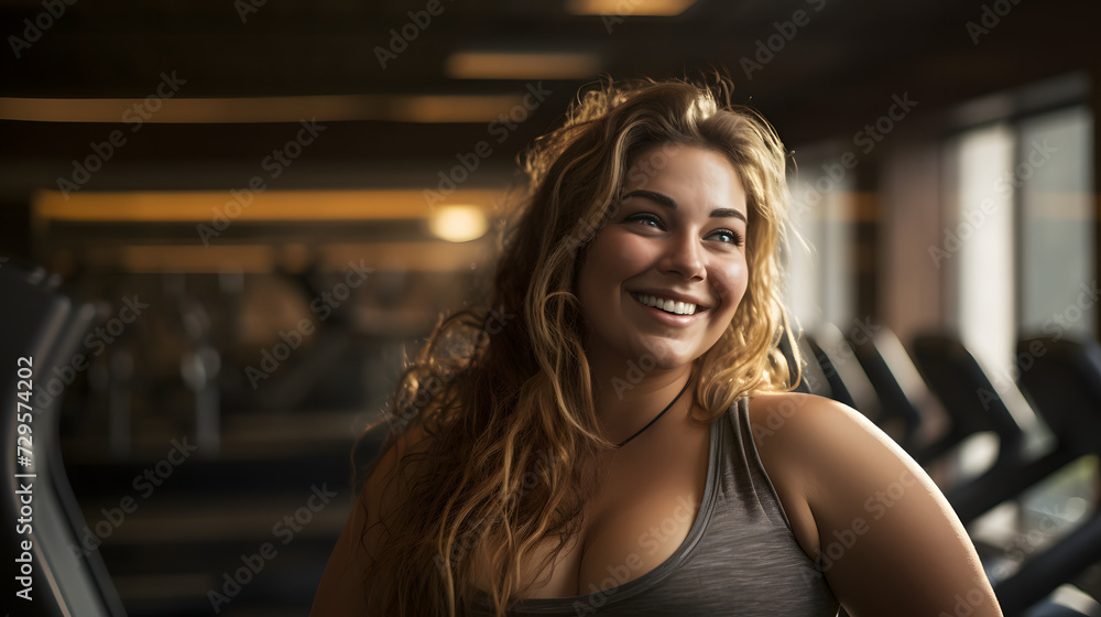 A beaming lady gazes confidently at the camera, her face adorned with a bright smile and her shoulder draped in fashionable clothing, in the comfort of an indoor space with a striking ceiling, radiat A beaming lady gazes confidently at the camera, her face adorned with a bright smile and her shoulder draped in fashionable clothing, in the comfort of an indoor space with a striking ceiling, radiat