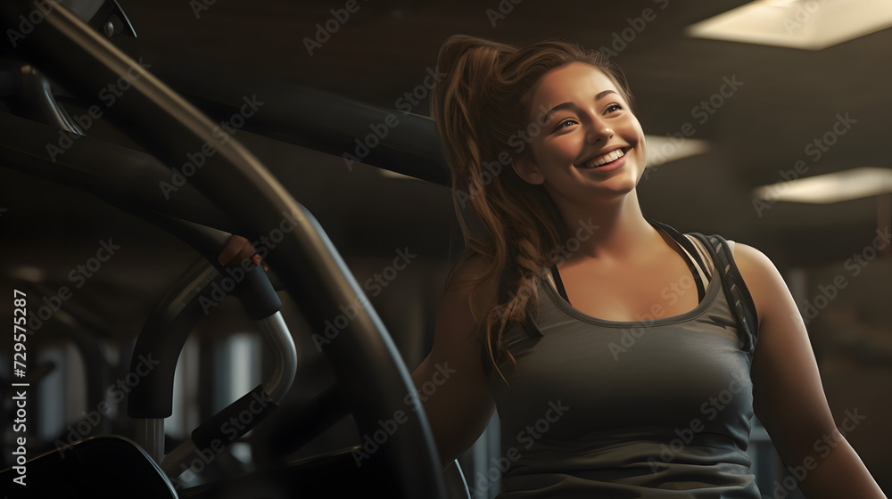 A joyous woman radiates warmth and confidence as she poses with her car, her genuine smile lighting up the room and showcasing her impeccable sense of style A joyous woman radiates warmth and confidence as she poses with her car, her genuine smile lighting up the room and showcasing her impeccable sense of style