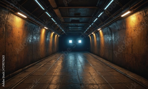 Luminous Void: Neon-Infused Underground Mystery Revealed