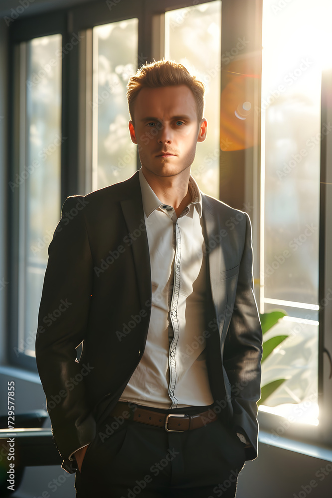 design for business man ad, office worker. a recruitment or magazine ad for HR or manager, business man near window. businessman looking at camera. ceo, accountant, manager or lawyer. male design for business man ad, office worker. a recruitment or magazine ad for HR or manager, business man near window. businessman looking at camera. ceo, accountant, manager or lawyer. male