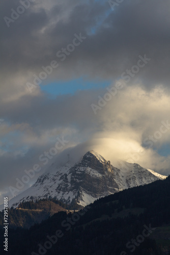 Swiss mountain, the Moleson 