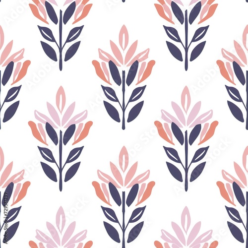 a minimalistic boho pattern, pastel color background