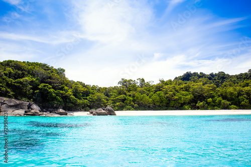 Beautiful landscape of the Similan Islands  Thailand
