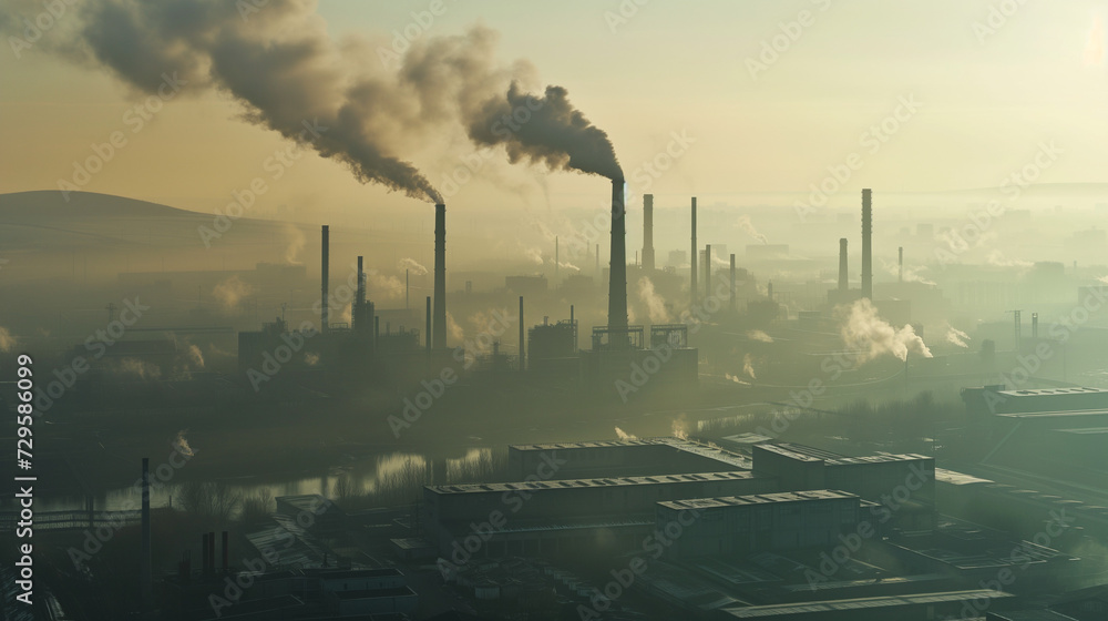Industrial Panoramas: Capturing the Impact of Factories on Nature and the Environment





