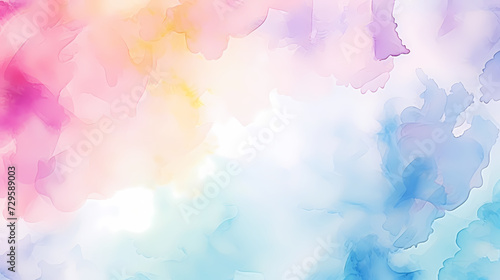 Gradient abstract watercolor background, abstract texture © Derby